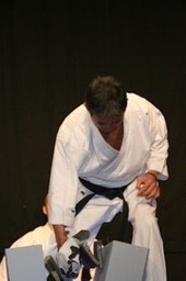 同好会顧問・河合執行役員の飛び入り